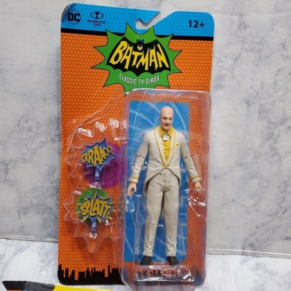 Batman Action Figures Lot of 3 Riddler Robin Egghead Classic TV Series DC New - Picture 4 of 16